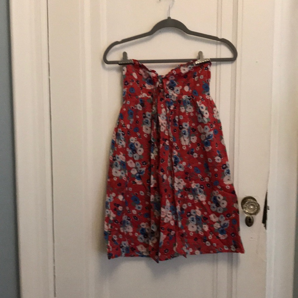 Strapless Cotton Dress